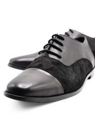 Reale Black Nubuck