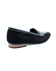 Silhouette V Black Suede