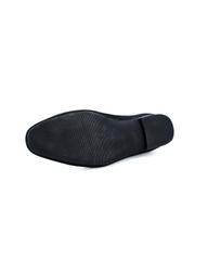 Silhouette V Black Suede