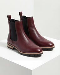 Nautical Red Boots