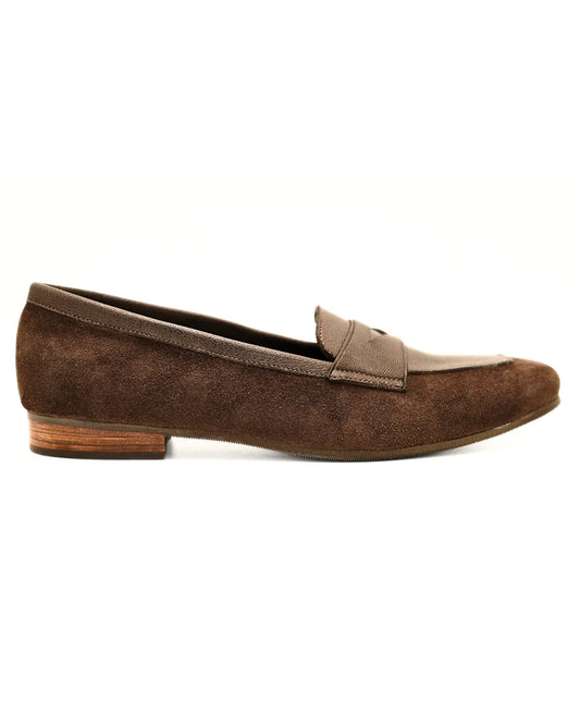 Silhouette V Brown Suede